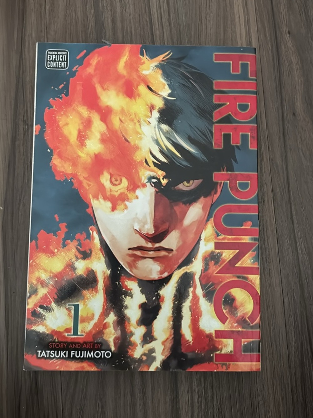 Fire Punch Vol. 1 Manga Graphic Novel - Orange & Black Cover